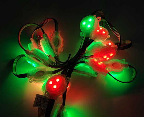 DC 12V 3 pcs SMD 5050 Difuso RGB LED Pixel, Adressable RGB LED Strip 30mm LED pixel ponto luz