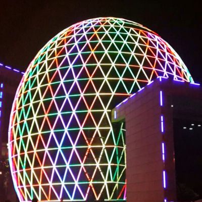 Luzes de ponto de pixel permanente DMX 20mm DC12V LED Luzes de Natal RGB