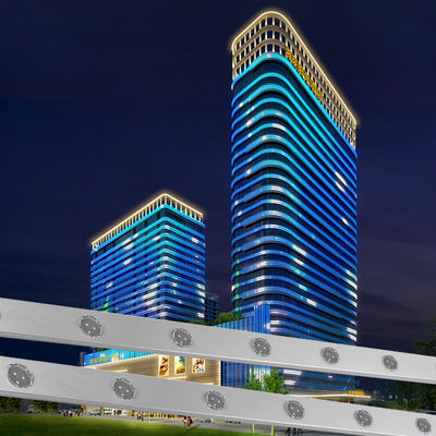 30 mm 24 V RGB LED IP67 Lâmpadas de Ponto Programáveis para Paisagem