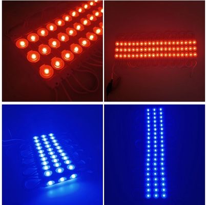 Módulo LED para iluminação decorativa exterior DC 12V 1.5W 3 Lentes de injeção de luz SMD2835/SMD5730 1200-15000k