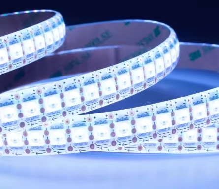 Fita de Luz LED Branco Quente SMD 2835 Faixas de Luz DC 24V 10mm 12mm PCB Iluminação Decoração