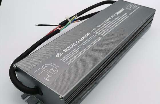 Driver LED à prova d'água 400W 12V 24V Tensão Constante IP67 Transformador LED