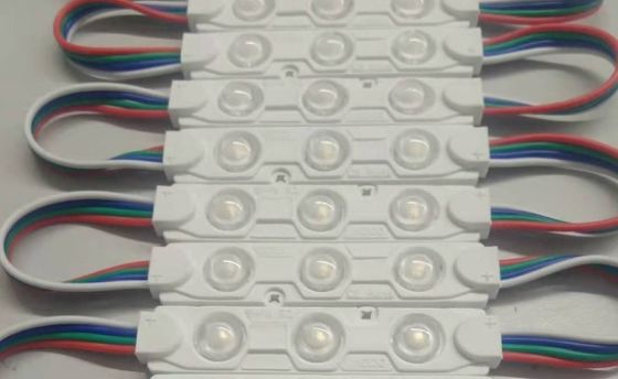 12V Mini LED Modules  3LED SMD 2835 0.48W Cold White with Lens Ultra Small Mini LED for Led Sign Billboard