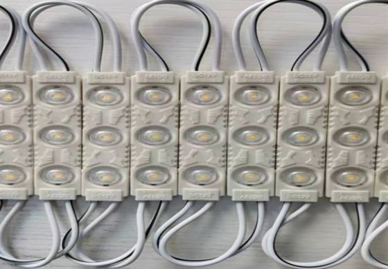 Módulo LED SMD2835 de alta luminosidade 150LM RGB 1,2W DC12V à prova d'água para publicidade interna e externa