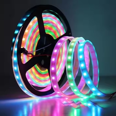 Smart Flexible RGB LED Strip Lights WS2811 Individual Adressável com App Control 12V/24V Iluminação para decoração de casa