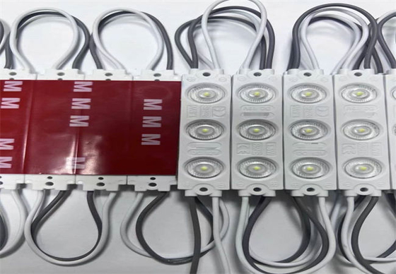 Módulo de Luz LED SMD2835 180LM RGB 1.2W DC12V de Alto Brilho para Publicidade Externa e Interna