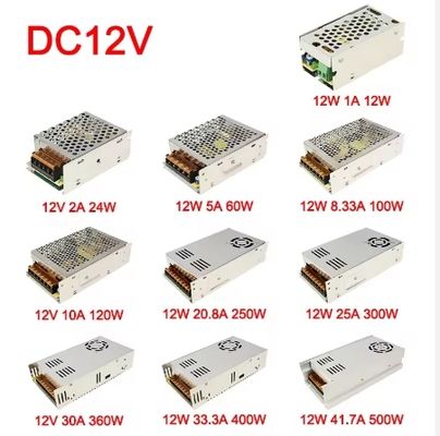 Factory Direct Sale Ultrathin Silent Led Switching Power Supply Led Driver Switch 110-240V Wide Voltage Power Supply