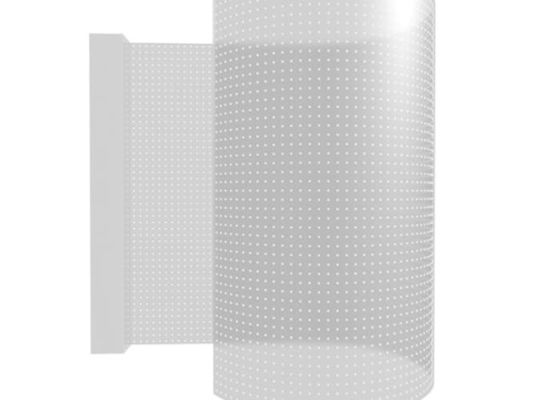 Tela LED P10 flexível ultra transparente, tela de vídeo de vidro de alta transparência colorida para interiores