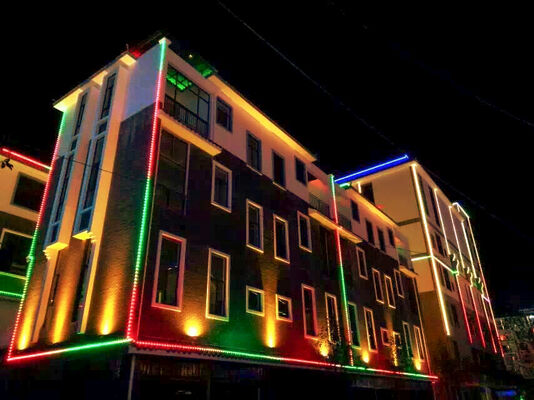 Controlador Wi-Fi Inteligente à Prova D'água IP67 RGBW 12V 30mm para Fita LED Externa Luz Decorativa Programável Lâmpada de Paisagem