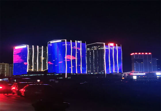 1W RGBW 30mm DC12V 5Wire Full Color IP67 Impotente Fonte LED Pixel Point Light para Edifícios ao Ar Livre