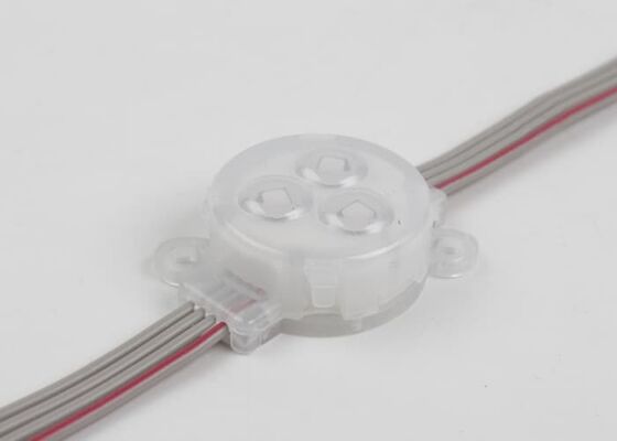 Luz de Ponto LED RGB Externa 30mm DC12V IP67 à Prova d'Água