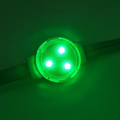 IP67 12V 30mm PC RGB Pixel LED Point Light para decoração de edifícios ao ar livre