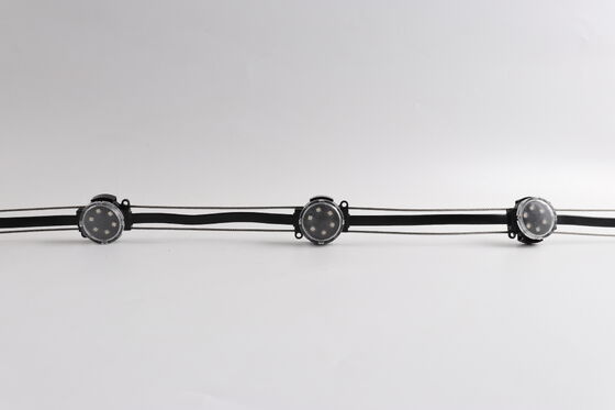 40mm 1800K-6500K Pixel Point Light DMX512 IP67 Impermeável 120° Ângulo de feixe Resistente a UV