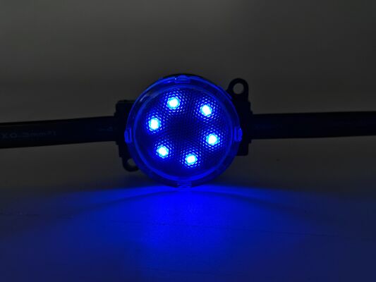 40mm Smart Addressable LED Pixel Light IP67 Waterproof High Brightness Pixel Lamp for Outdoor Facade