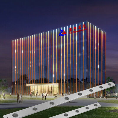 DC24V 50mm RGBW Full Color LED Point Light IP67 Waterproof for Outdoor Wall Decoration