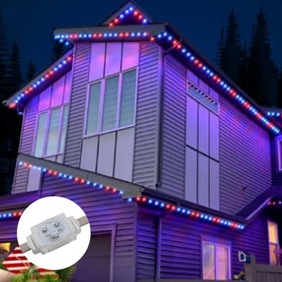 A luz SMD3535 IP67 do ponto do diodo emissor de luz 48V do material 40mm do PC de RGBW ilumina a iluminação flexível impermeável