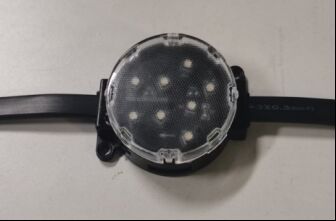 50mm RGB DC48V IP67 Luz de pixel LED à prova d'água para iluminação de fachada externa