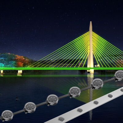 Ponto de luz LED RGBW 36V 40mm de diâmetro SMD3535 à prova d'água IP67 Iluminação flexível ideal para destaque e iluminação decorativa