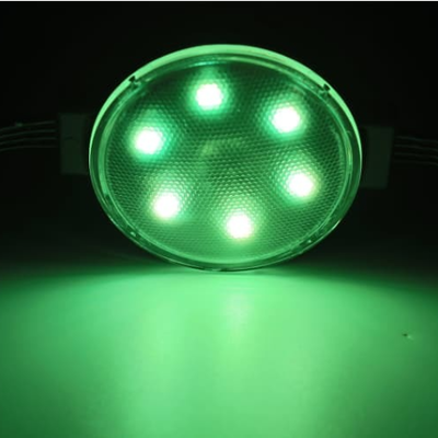 50mm DC24V SMD3535 IP67 impermeável LED ponto luz decoração de fachada de alumínio