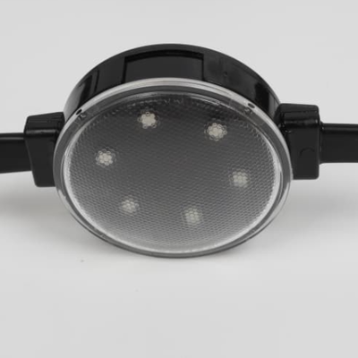 IP67 Fonte de luz de ponto LED exterior 40mm 2W RGBW com controle DMX de 48V para decoração de fachada de hotel