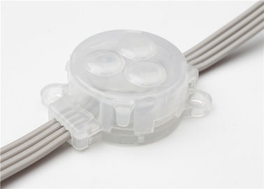 a iluminação exterior 0.8w 1800-6500K SMD3535 de 12V IP67 conduziu a luz do ponto do pixel com impermeável