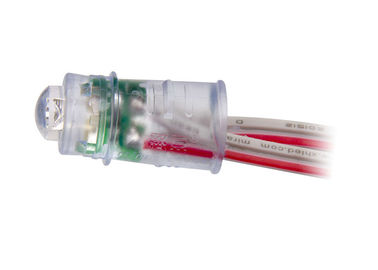 PVC Shell Glue Material da luz DC5V 12mm F8 IP67 do pixel de Bean Warm White Waterproof Led do milagre