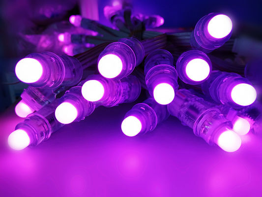 luz do pixel do diodo emissor de luz da cor completa IC16716 0.3W de 12V RGB