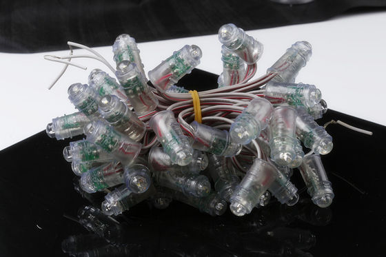 Luz do pixel das cores 0.15W completas da C.C. 5V IC16716 12mm