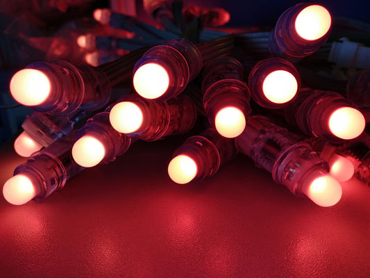 Luz exterior vermelha do pixel do diodo emissor de luz de IP67 DC5V 12MM para letras de canal