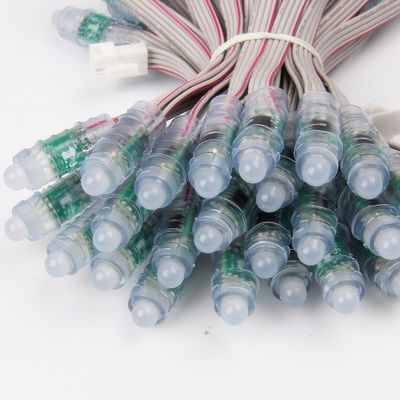 A decoração 0.1w 12mm dos cruzeiros conduziu luzes da corda do pixel