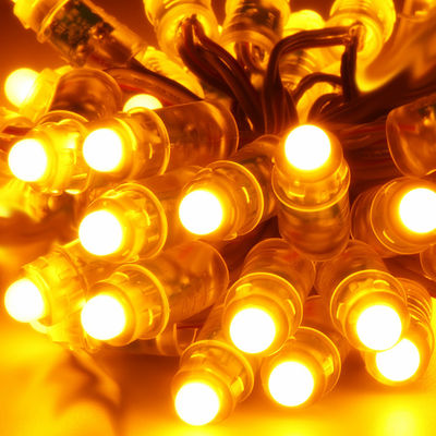 Módulo amarelo dos pixéis do diodo emissor de luz da cor 12V IP67 0.13W 12MM