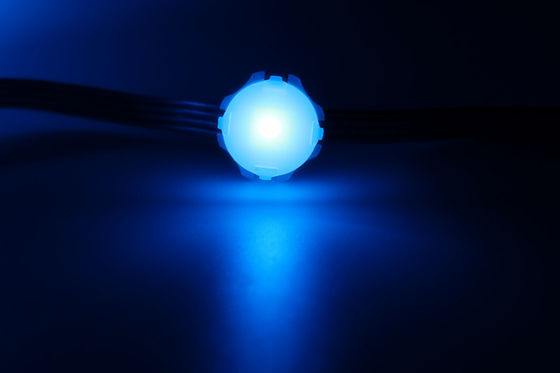 Luz 30mm impermeável endereçável do ponto do diodo emissor de luz IP67