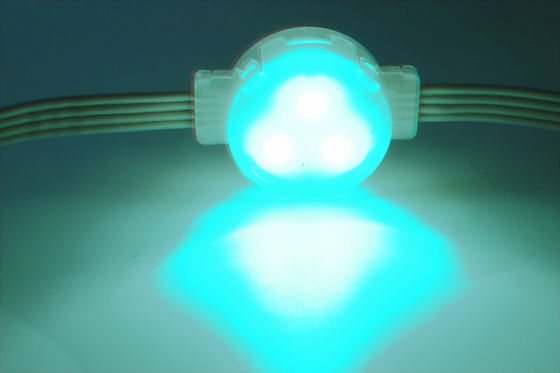 Luz do pixel do diodo emissor de luz da C.C. 5V 0.3W 20mm RGB da paisagem IP67