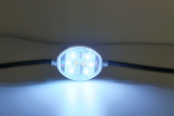 120° pixel do diodo emissor de luz do ângulo 1.5W 24V 60mm IP65 RGBW