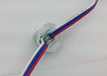 C.C. 5V 0.3W/PCes fora do pixel do diodo emissor de luz de 20mm RGB para a decoração da ponte