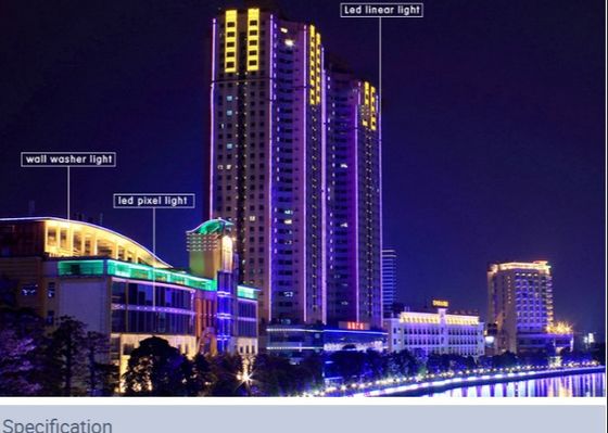 40MM endereçáveis 50MM Dmx Rgb conduziu a iluminação de Logo Light Sign Led Amusement do ponto do pixel
