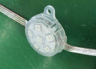 Luz impermeável de Stirp do pixel do diodo emissor de luz de IP67 6pcs 5050 SMD RGB para o centro comercial Decorarion