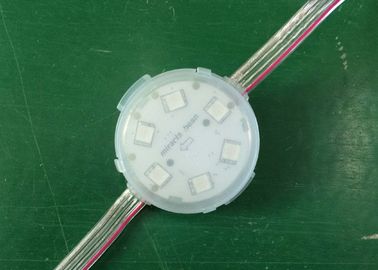 Pixéis do diodo emissor de luz do poder superior 30mm Digitas RGB para a parede e o esboço da construção
