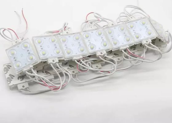 o quadrado 12V conduziu o módulo para anunciar o módulo conduzido branco exterior do luminoso da caixa 4leds 1w