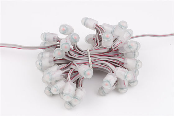 Microplaqueta dobro IP67 0.2W 12V da luz do pixel do diodo emissor de luz da letra 9mm do sinal impermeável