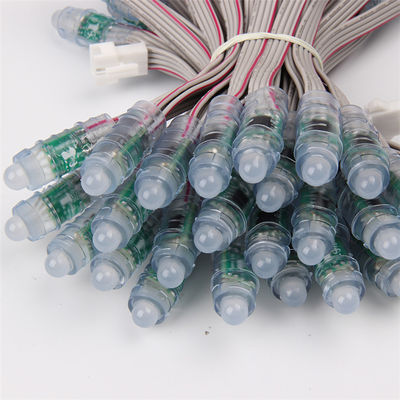 O feijão impermeável 5V 12V do milagre do pixel do diodo emissor de luz de IP67 SPI RGB 12MM conduziu a luz do pixel