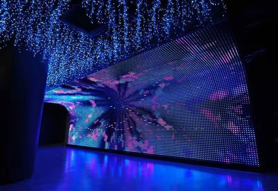 Outdoor Full Color DMX512 SMD3535 Point Light Source Video Wall for Advertising Display