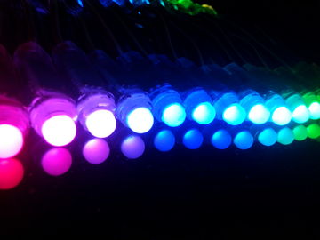 Diodo emissor de luz do pixel da Completo-Cor de IC UCS1903 RGB que ilumina o diodo emissor de luz do chapéu de 12mmh Staw