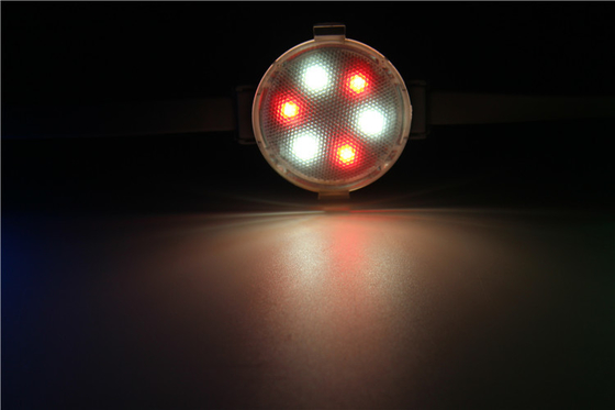 luz endereçável impermeável do ponto do diodo emissor de luz da paisagem da luz do pixel do diodo emissor de luz de 40mm RGB